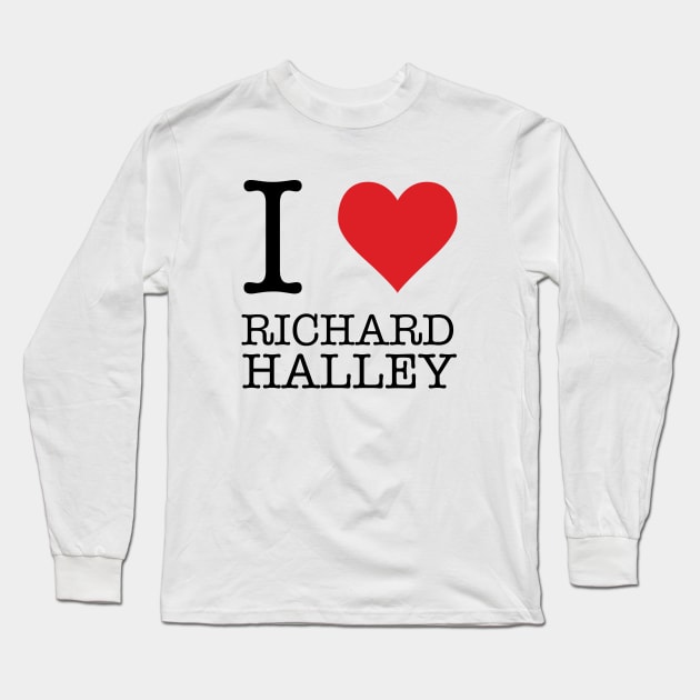 I Heart Richard Halley Long Sleeve T-Shirt by Woah_Jonny